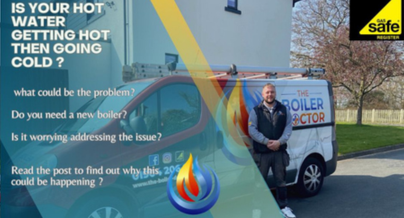 Why is my Combi boiler giving me hot water for a short period & then